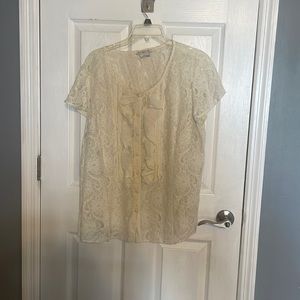Van Hesuen White Blouse
